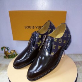 Black Talian Louis Vulton Lace Up Shoe