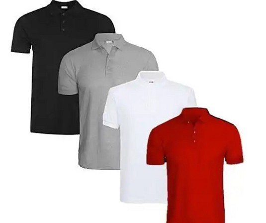 4-In-1 Quality Men's Polo T-Shirts