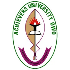 Achievers University,2022/2023 Postgraduate/Admission[Degree & JUPEB] Form