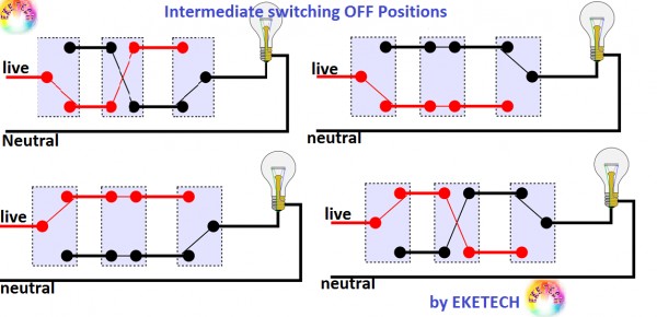 Intermediate switch connection