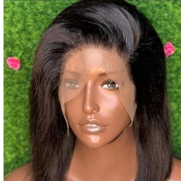 Straight frontal wig 16