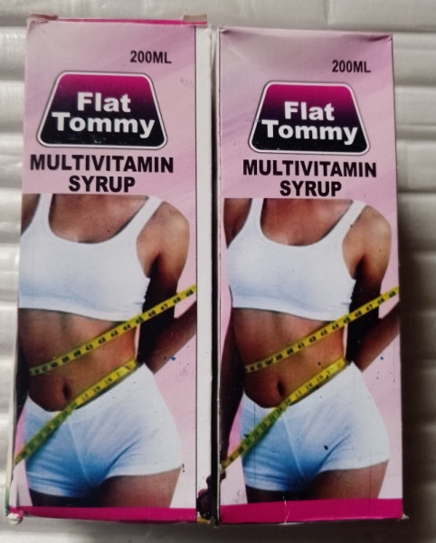 2 Bottles Flat Tummy Multivitamin Syrup