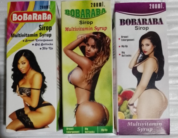 Bobaraba Syrup for butt Enlargement, Hip Up and Breast Enlargement