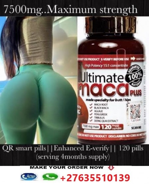 ULTIMATE MACA PLUS PILLS,CURVY POWDER,C4 OIL SERUM AND ULTIMATE MACA C4 CREAMS+27635510139 IN DUBAI