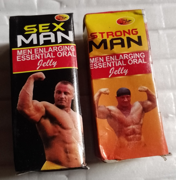 12 Bottles Strong Man S x Men Penis Enlarging Essential Oral Jelly