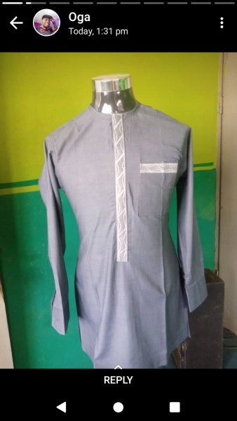 Agbada with inner