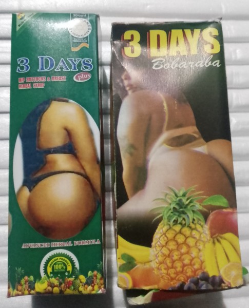 3 Days Bobaraba Syrup, 3 Days Hip Up Syrup for Butt Enlargement