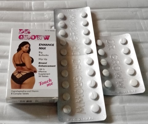 Dr. Groww Enhance Max Hip Up, Butt and Breast Enlargement Tablet