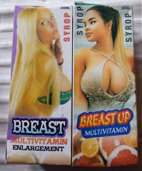 2 Bottles Breast Up Enlargement Multivitamin Syrup